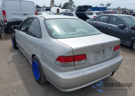 1999 Honda Civic Ex из США, поврежденный, VIN 1HGEJ8148XL092908